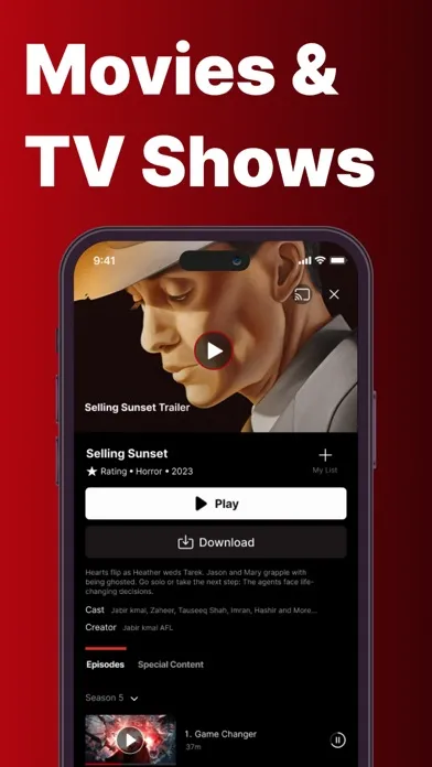 Tangkapan layar IPTV Smarters