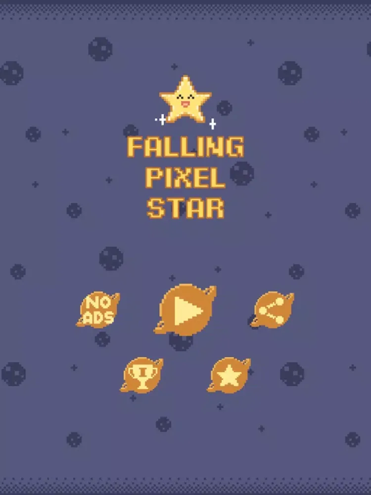 صور Falling Pixel Star PRO iPad 