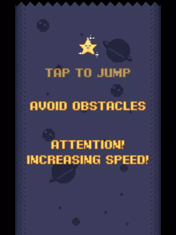 صور Falling Pixel Star PRO iPad 