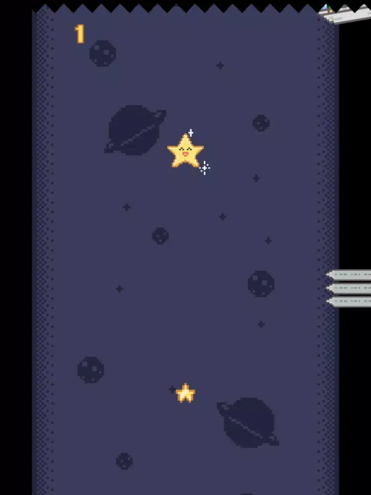 صور Falling Pixel Star PRO iPad 