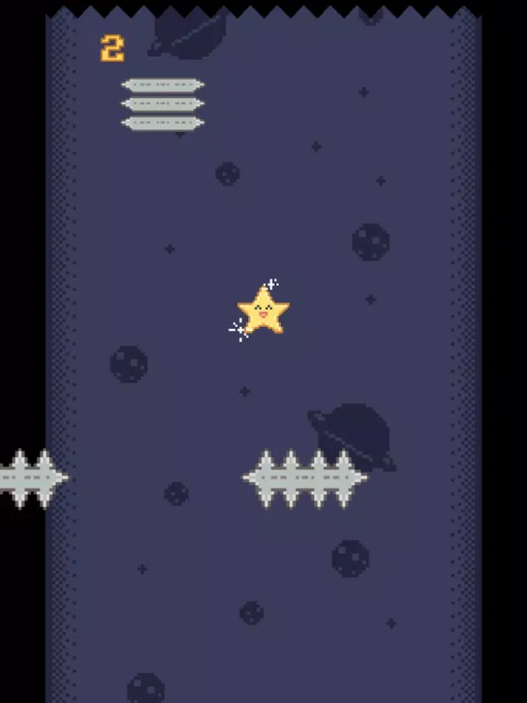 صور Falling Pixel Star PRO iPad 