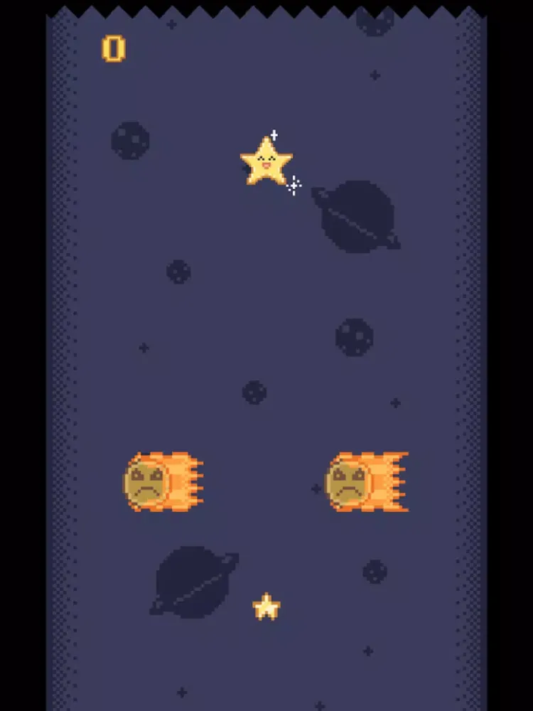 صور Falling Pixel Star PRO iPad 