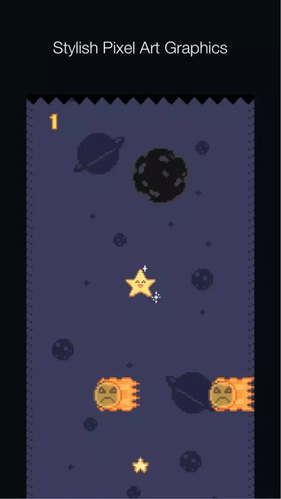 صور Falling Pixel Star PRO