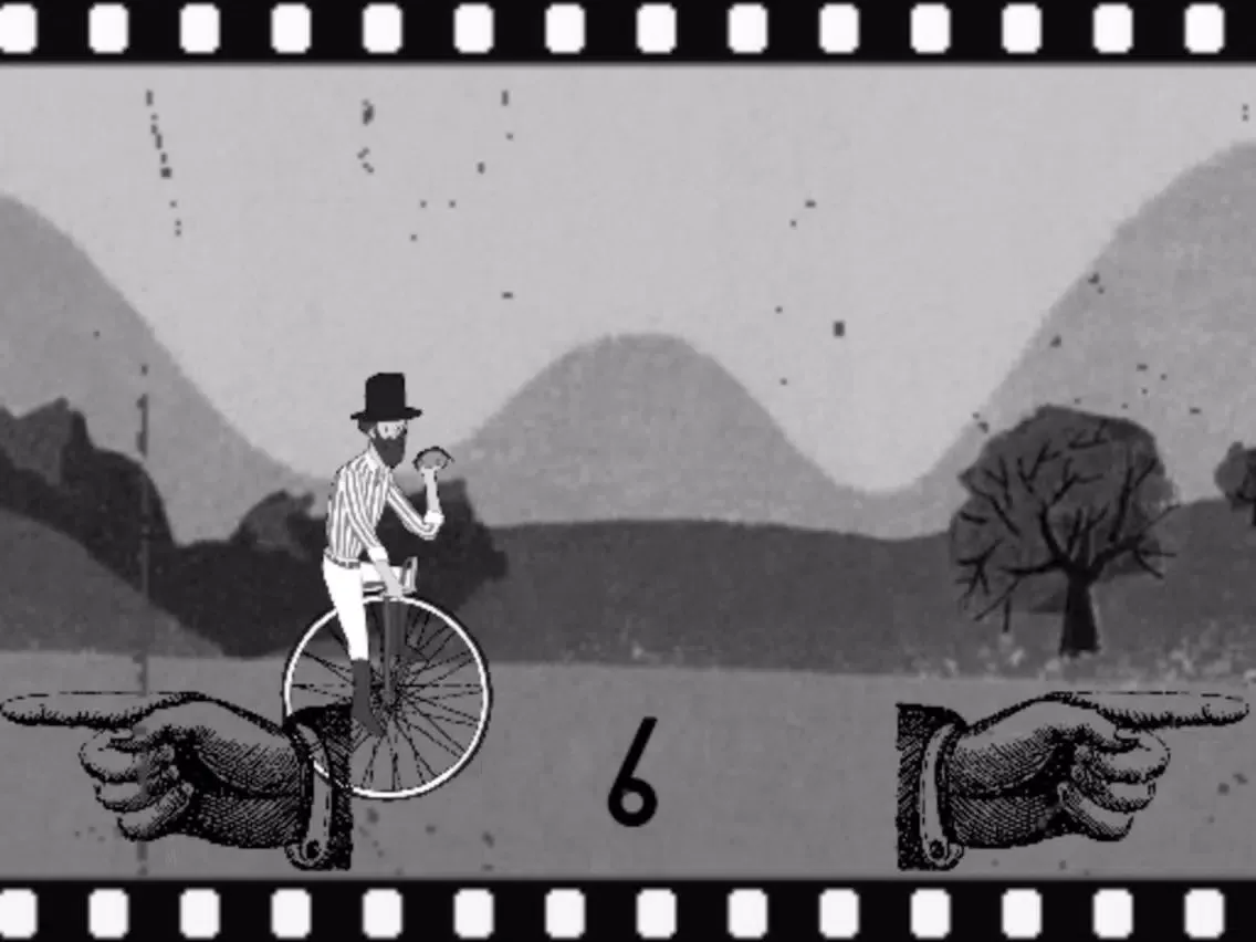 ภาพหน้าจอของ Velocipede iPad 