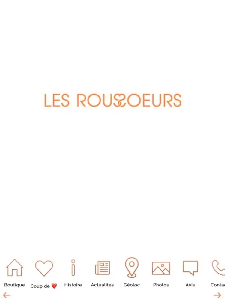 Tangkapan layar Les Roussoeurs Créatrices Mode iPad