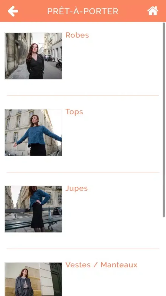 Tangkapan layar Les Roussoeurs Créatrices Mode