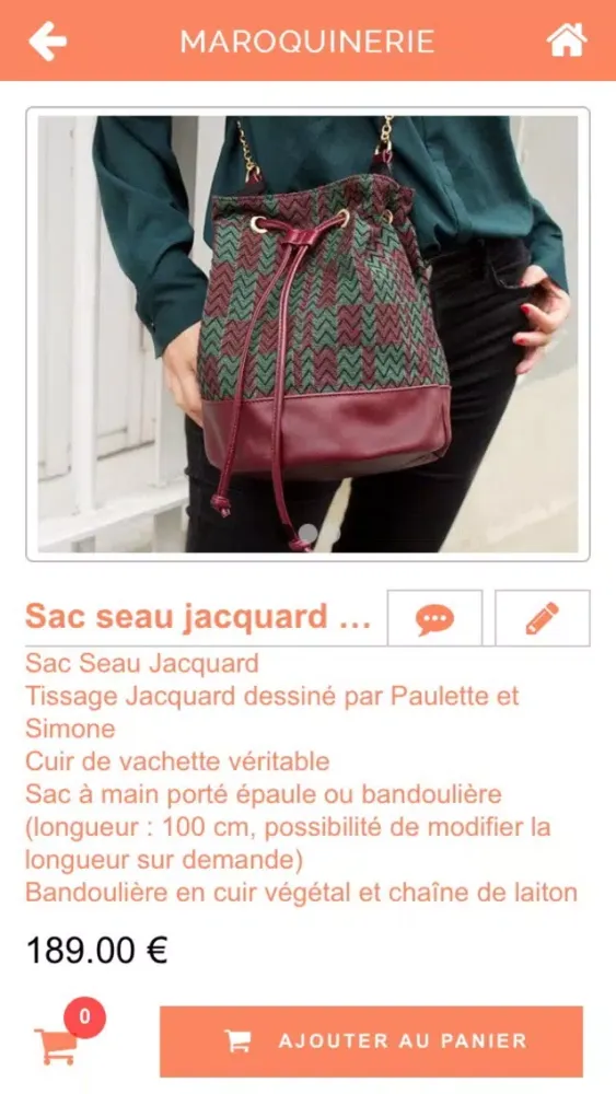 Tangkapan layar Les Roussoeurs Créatrices Mode