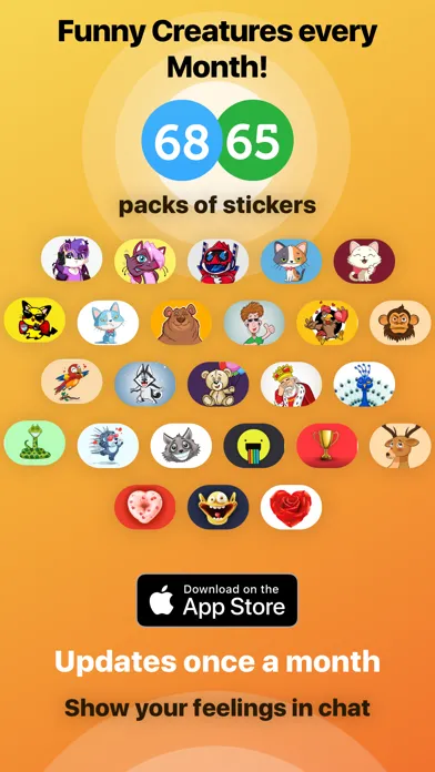 Sticker Bar: Send Еmotions! Screenshots