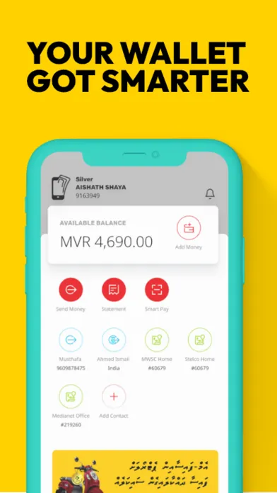 Capturas de pantalla de Ooredoo Maldives