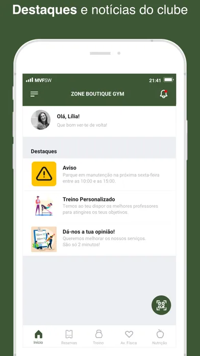 Tangkapan layar Zone Boutique Gym - GO