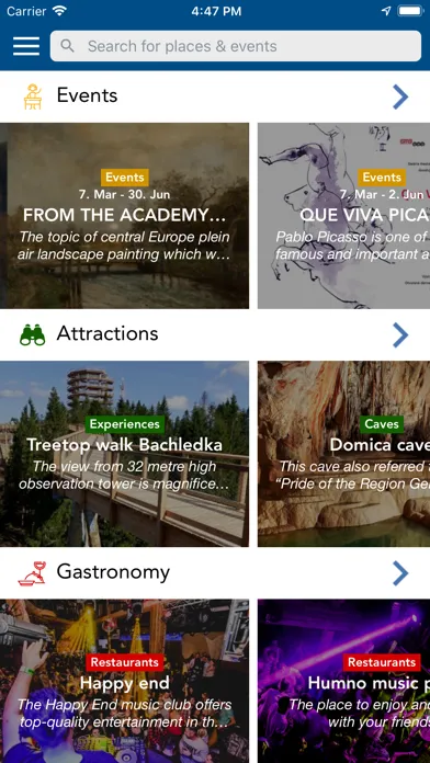 Capturas de pantalla de Slovakia Travel