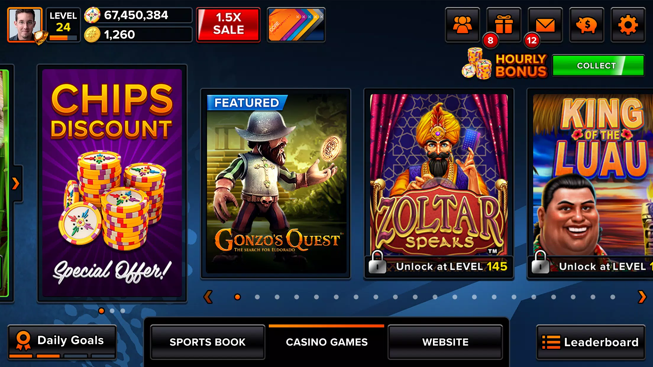 Mohegan Sun Beyond скриншоты приложения3