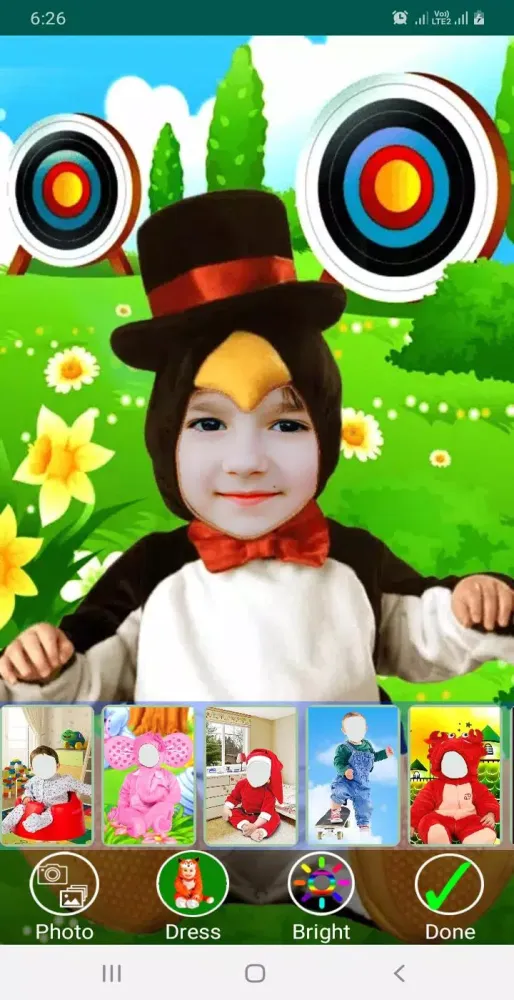 Baby Dress Photo Editor App Screenshots
