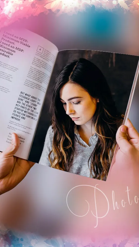 Book photo frames / editor Screenshots