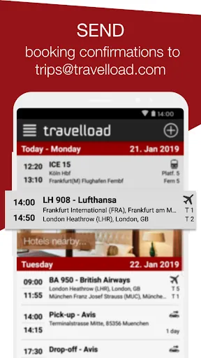 travelload trip planner應用截圖