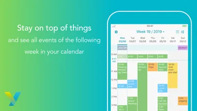 Yaca: Yet another calendar app Screenshots