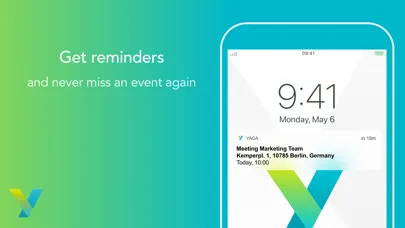 Yaca: Yet another calendar app Screenshots
