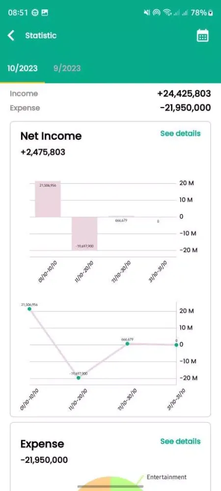 EzMoney Screenshots