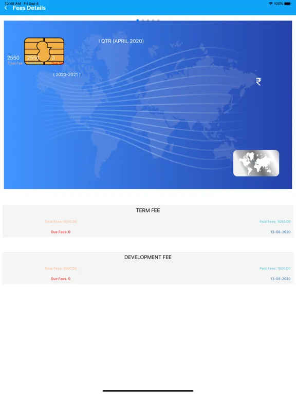 ภาพหน้าจอของ SBRMVP School iPad 
