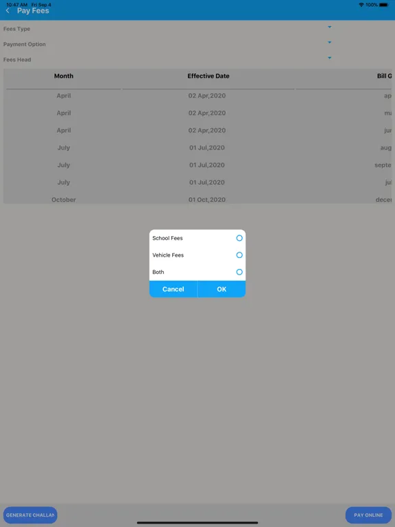 ภาพหน้าจอของ SBRMVP School iPad 