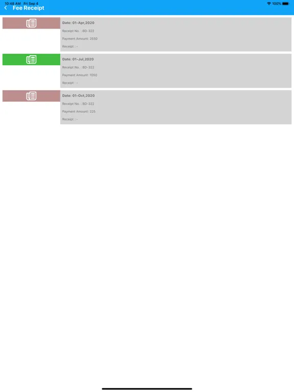 ภาพหน้าจอของ SBRMVP School iPad 
