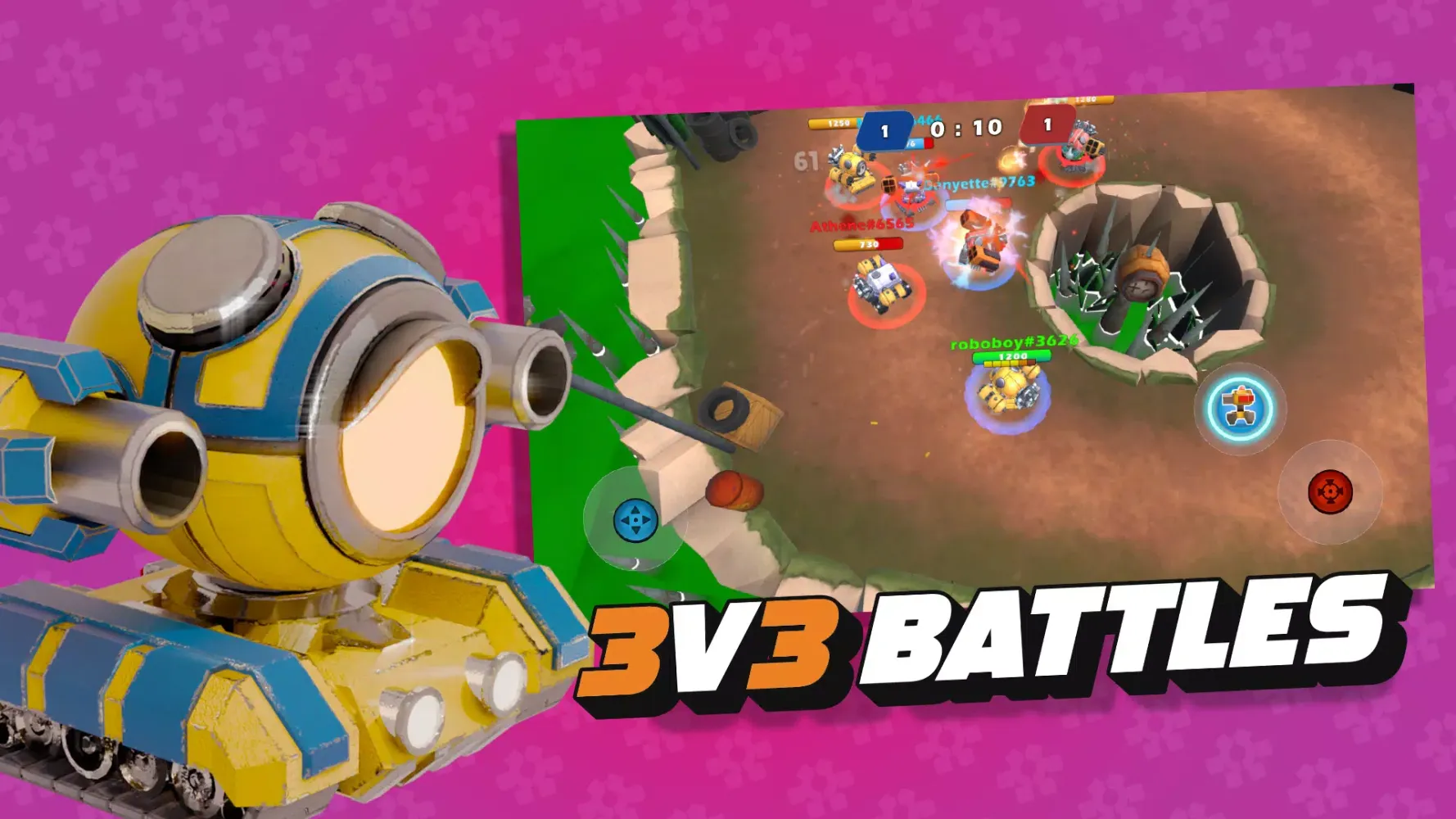 RoboRoar: Battle Arena Game Ekran Görüntüleri