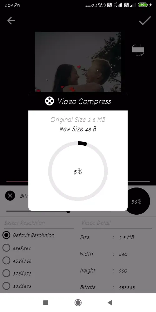 Скриншоты Video Compressor
