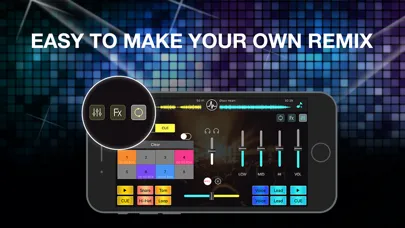 ภาพหน้าจอของ DJ Mixer Studio Pro:Mix Music
