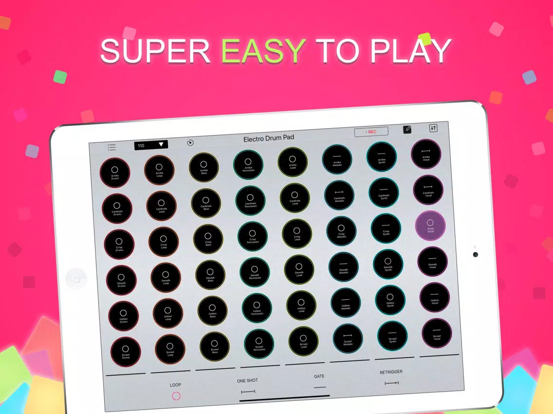 Capturas de pantalla de Beat Looper Pro-Beat Maker iPad 