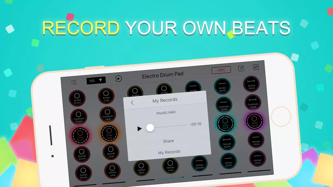 Capturas de pantalla de Beat Looper Pro-Beat Maker