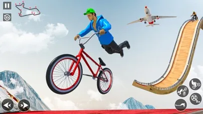 Tangkapan skrin Bicycle BMX Stunt Riding Games