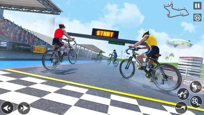 Tangkapan skrin Bicycle BMX Stunt Riding Games
