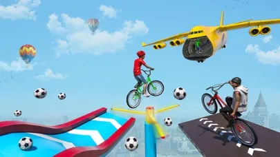 Tangkapan skrin Bicycle BMX Stunt Riding Games