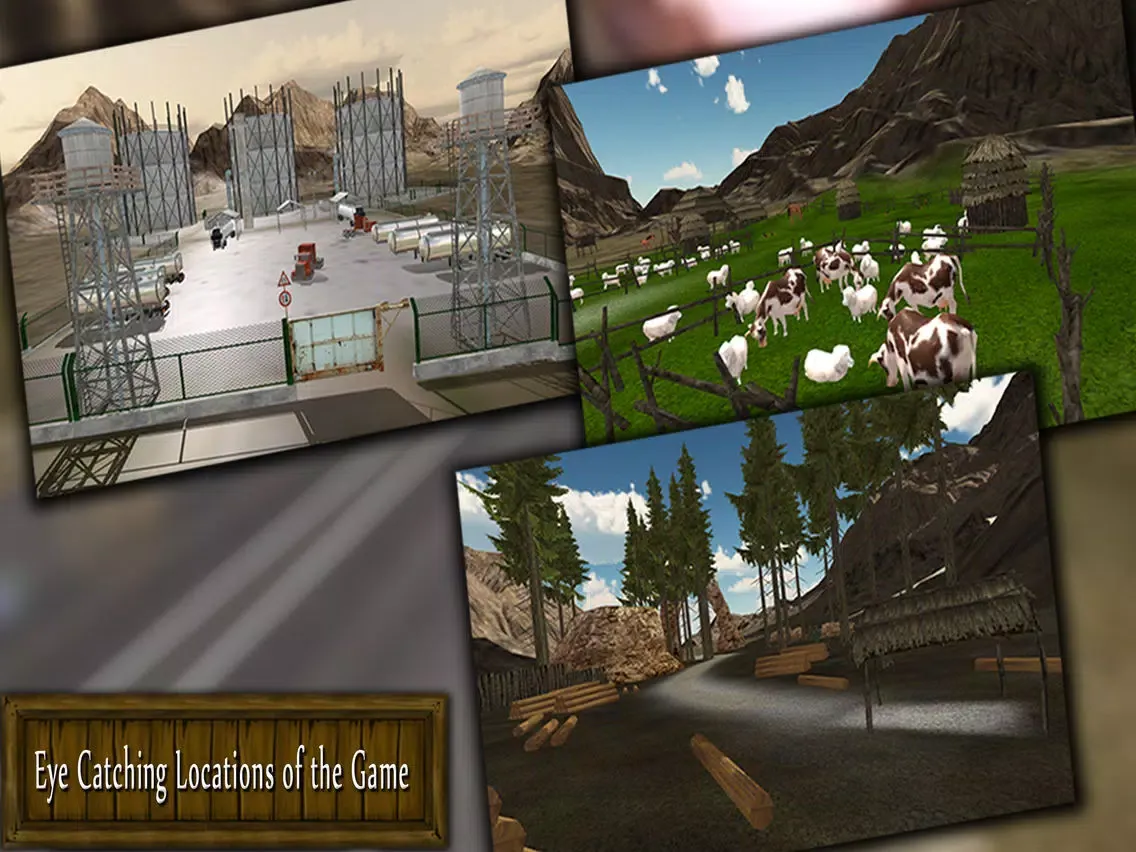 Zrzuty ekranu Cargo truck driving simulator iPad 