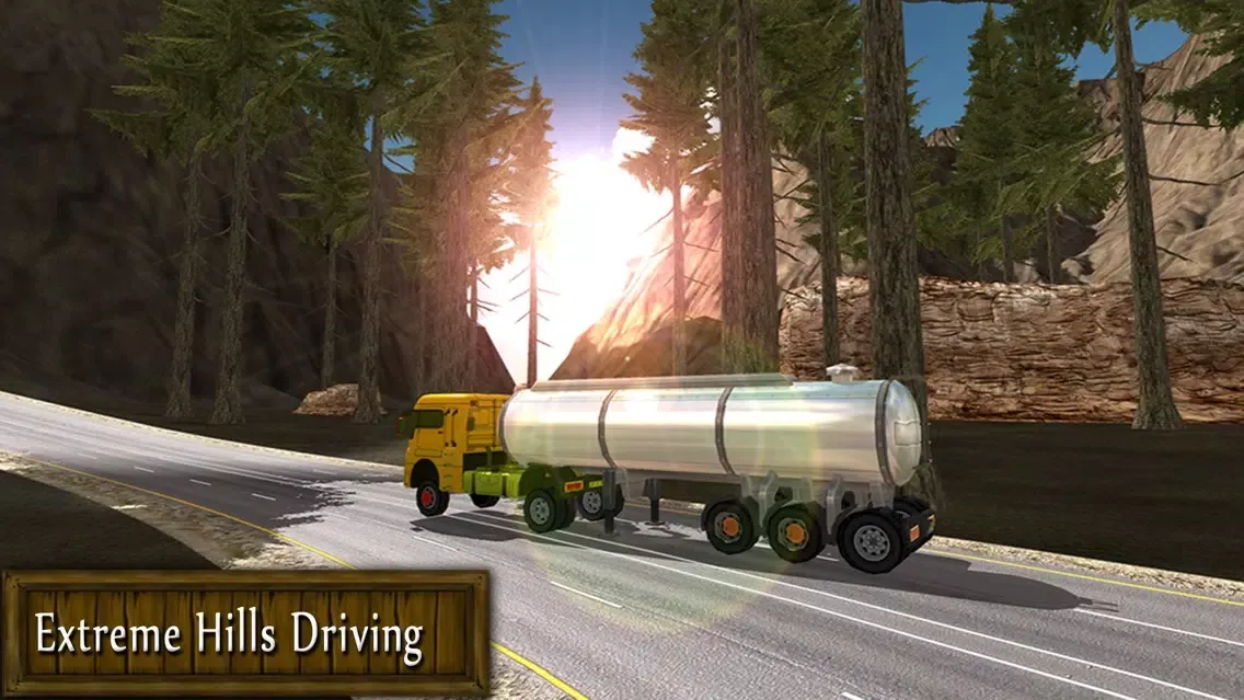 Zrzuty ekranu Cargo truck driving simulator
