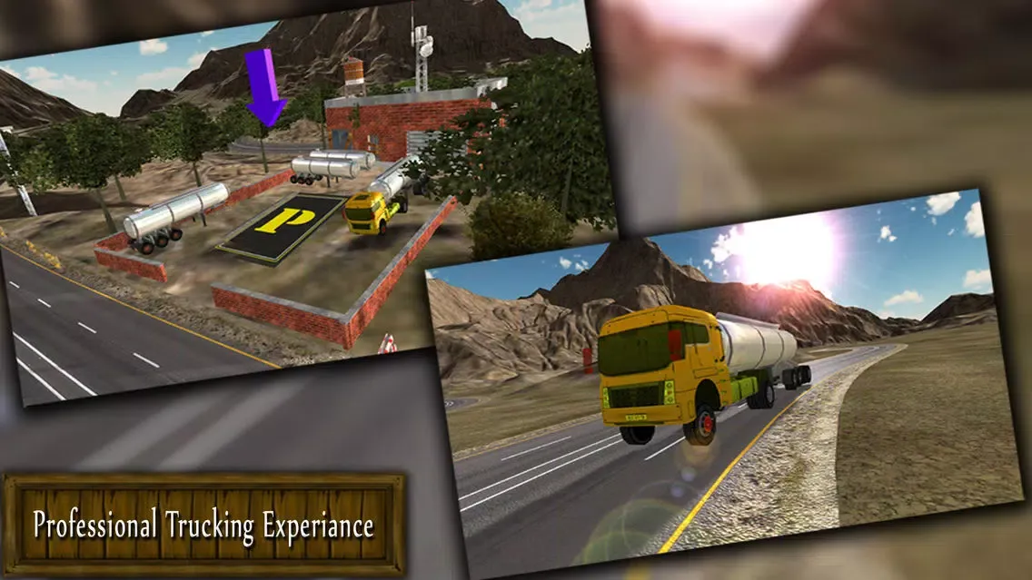 Zrzuty ekranu Cargo truck driving simulator