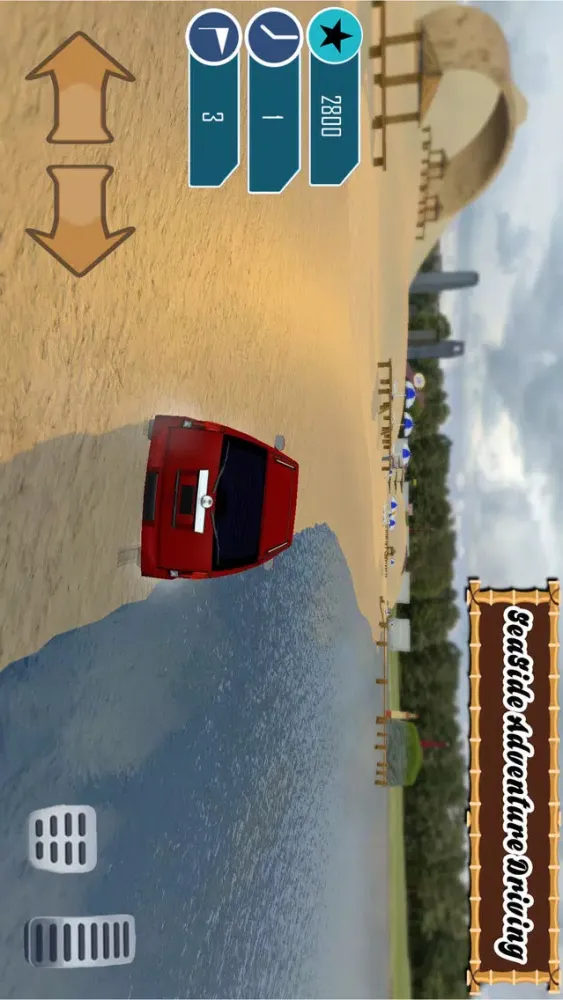 Beach SUV jeep Stunts Driving Ekran Görüntüleri