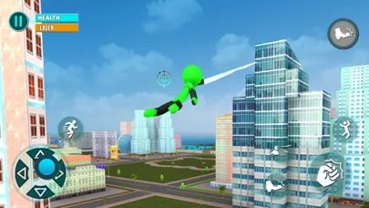 Ảnh chụp màn hình của Grand Stickman City Hero Game