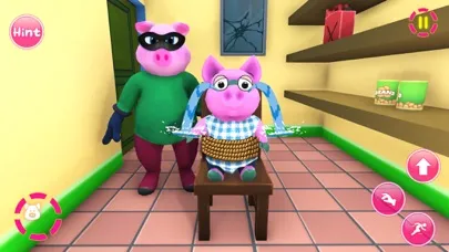 Scary Neighbor Piggy Games 3D স্ক্রিনশট