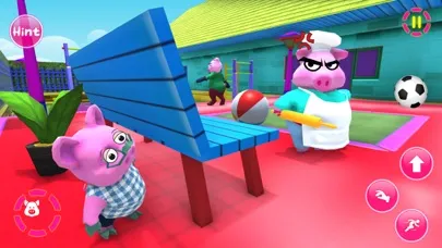 Scary Neighbor Piggy Games 3D স্ক্রিনশট