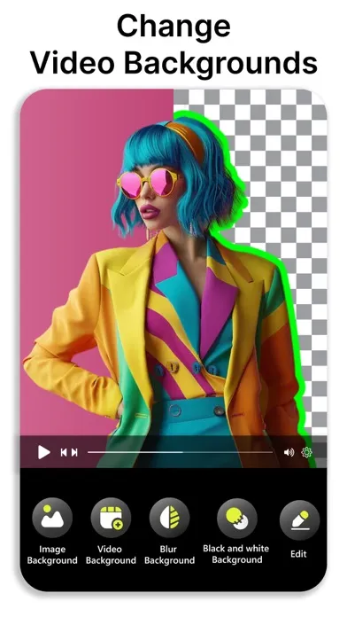 Скриншоты Video Background Changer