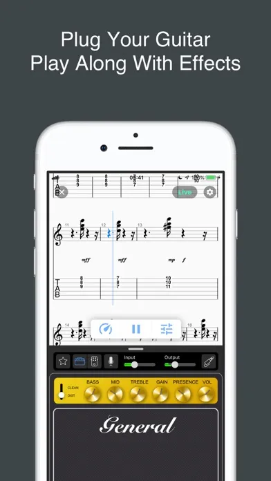 Screenshot di Tab PlayAlong - Tab Player&Amp