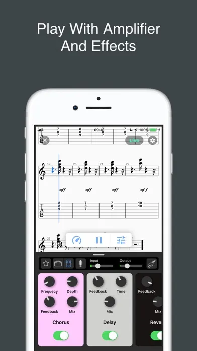 Screenshot di Tab PlayAlong - Tab Player&Amp