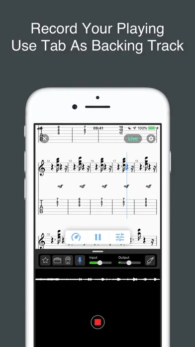 Screenshot di Tab PlayAlong - Tab Player&Amp