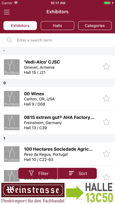 ProWein Screenshots