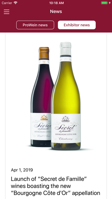 ProWein Screenshots