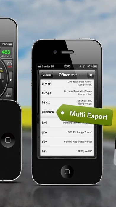 تصاویر GPSSpeed HD: The GPS tool