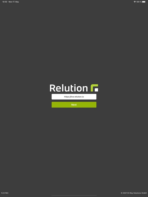 Relution iPad  سکرین شاٹس