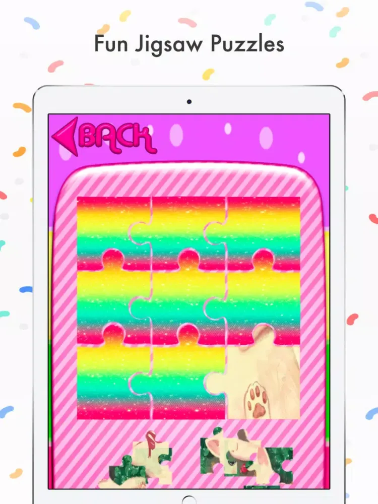 Cat and Kitten Jigsaw Puzzles iPad  Screenshots