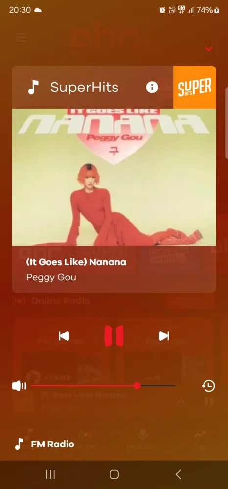 EHR Radio Screenshots